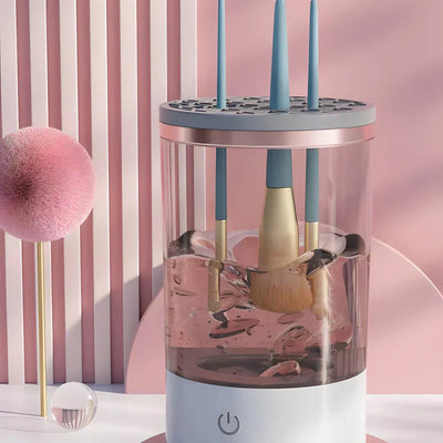 Elektrisk makeupbørsterenser